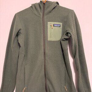 Patagonia R1 Air Full-Zip Hoody Torrey Pine Green Women's Size Medium